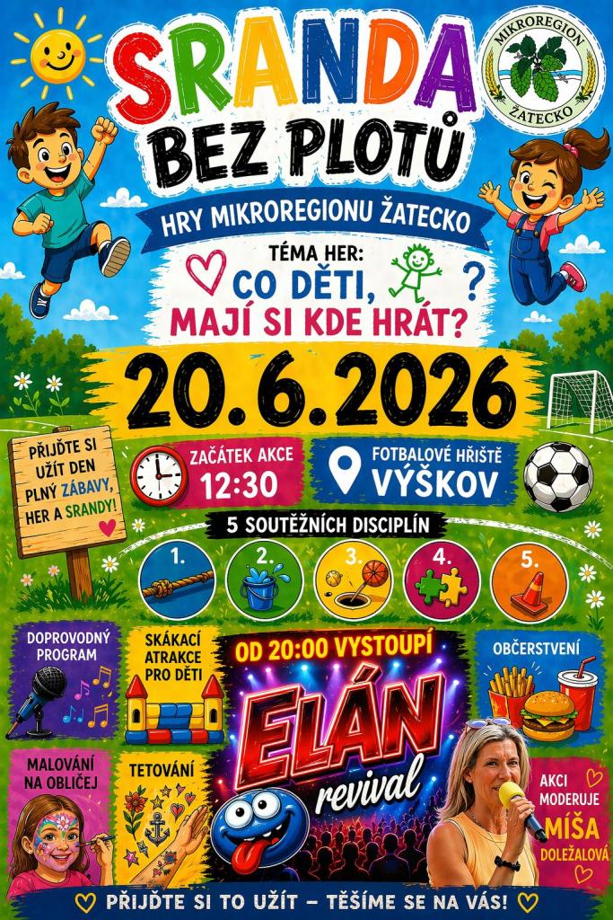 SRANDA BEZ PLOTŮ 2026